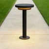 Lampioni Da Giardino-Selezionato da Mazzolaluce Lampioncino per esterni nero disco led 12w 3000k