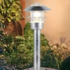 Lampioni Da Giardino-Selezionato da Mazzolaluce Lampioncino per esterno acciaio zincato ip44 anti corrosione salsedine