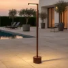 Lampioni Da Giardino-Selezionato da Mazzolaluce Lampioncino per esterno marrone corten led 5w 3000k anti corrosione
