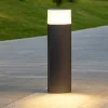 Lampioni Da Giardino-Selezionato da Mazzolaluce Lampioncino per giardino design moderno colore grigio da esterno ip44