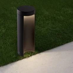 Lampioni Da Giardino-Selezionato da Mazzolaluce Lampioncino tubolare moderno led 9w 3000k da giardino