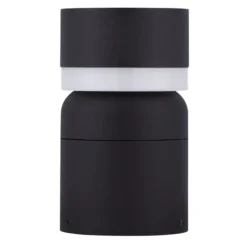 Lampioni Da Giardino-Selezionato da Mazzolaluce Lampioncino tubolare nero led 8w 3000k per giardini moderni