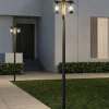 Lampioni Da Giardino-Selezionato da Mazzolaluce Lampione alto da diardino moderno per esterno alluminio pressofuso