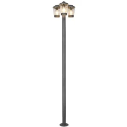 Lampioni Da Giardino-Selezionato da Mazzolaluce Lampione alto da diardino moderno per esterno alluminio pressofuso