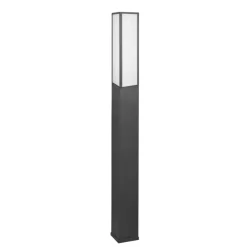 Lampioni Da Giardino-Selezionato da Mazzolaluce Lampione alto da giardino led 3000k moderno antracite anti corrosione