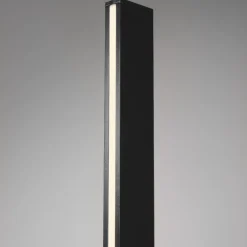 Lampioni Da Giardino-Selezionato da Mazzolaluce Lampione alto da giardino led 22w 3000k moderno nero