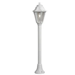 Lampioni Da Giardino-Top Light Lampione alto da giardino asti bianco ip55