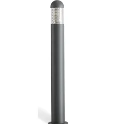 Lampioni Da Giardino-Selezionato da Mazzolaluce Lampione alto per giardino moderno grafite 100cm ip44