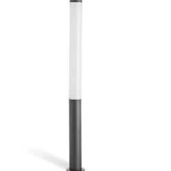 Lampioni Da Giardino-Selezionato da Mazzolaluce Lampione alto per giardino moderno design grafite led 31w 4000k ip65