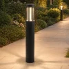 Lampioni Da Giardino-Selezionato da Mazzolaluce Lampione antracite moderno da giardino led 8w 3000k