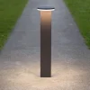 Lampioni Da Giardino-Selezionato da Mazzolaluce Lampione basso da giardino led 10w 3000k moderno con testa tonda