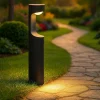 Lampioni Da Giardino-Selezionato da Mazzolaluce Lampione basso per esterno giardino grafite led 9w 40000k