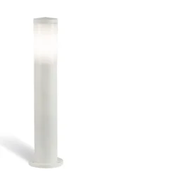 Lampioni Da Giardino-Selezionato da Mazzolaluce Lampione bianco da giardino moderno 50cm ip65