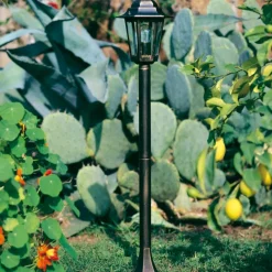Lampioni Da Giardino-Selezionato da Mazzolaluce Lampione classico da giardino lanterna brunito