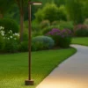 Lampioni Da Giardino-Selezionato da Mazzolaluce Lampione 95cm design da giardino corten anti salsedine led