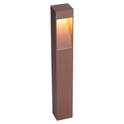 Lampioni Da Giardino-Selezionato da Mazzolaluce Lampione corten da giardino per esterno led 7w 3000k