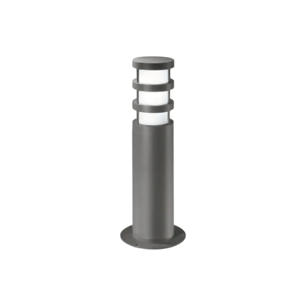 Lampioni Da Giardino-Gea Luce Lampione da esterno antracite moderno zeis