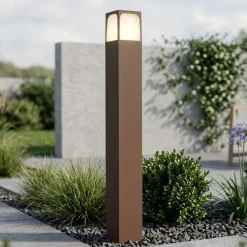 Lampioni Da Giardino-Top Light Lampione da esterno corten moderno york
