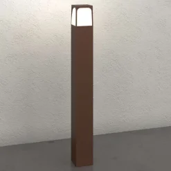 Lampioni Da Giardino-Top Light Lampione da esterno corten moderno york