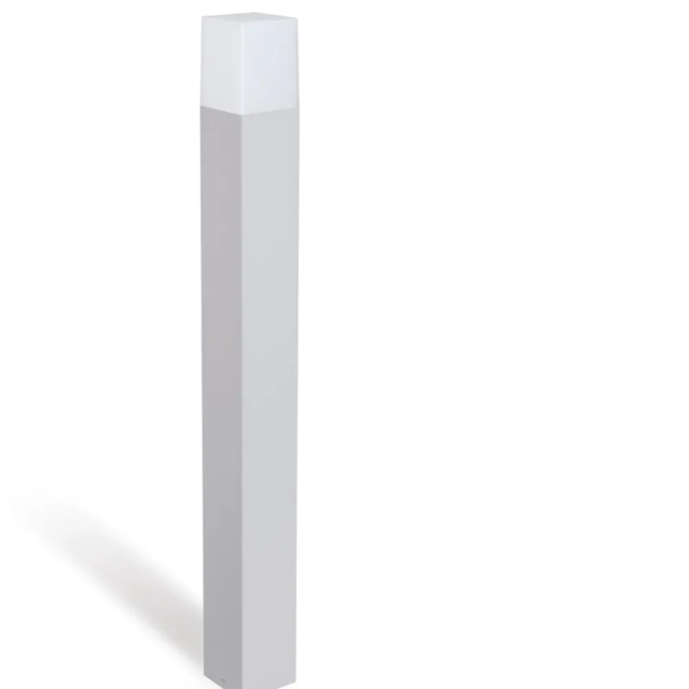 Lampioni Da Giardino-Selezionato da Mazzolaluce Lampione da esterno giardino grigio led 7w 4000k ip54