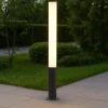 Lampioni Da Giardino-Selezionato da Mazzolaluce Lampione da esterno giardino grafite moderno led 31w 4000k 100cm