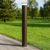 Lampioni Da Giardino-Selezionato da Mazzolaluce Lampione da esterno giardino paletto corten led 9w 4000k