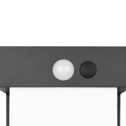 Lampioni Da Giardino-Selezionato da Mazzolaluce Lampione da esterno ibrido luce solare led con sensore di movimento crepuscolare
