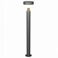 Lampioni Da Giardino-Selezionato da Mazzolaluce Lampione da esterno ip54 led 8w antracite anti corrosione