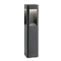 Lampioni Da Giardino-Selezionato da Mazzolaluce Lampione da esterno moderno led 8w 3000k ip54 antracite