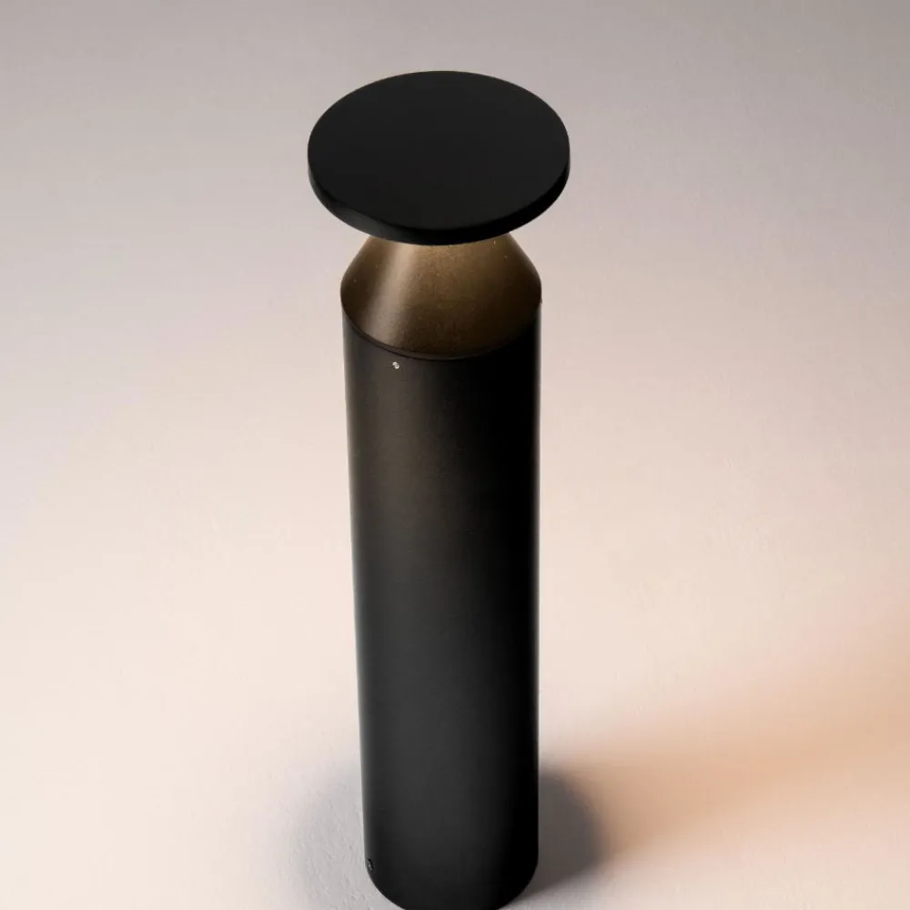 Lampioni Da Giardino-Selezionato da Mazzolaluce Lampione da giardini moderni led 11w 3000k nero ip65
