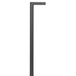 Lampioni Da Giardino-Selezionato da Mazzolaluce Lampione da giardino antracite led 8w 3000k moderno
