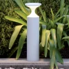 Lampioni Da Giardino-Selezionato da Mazzolaluce Lampione da giardino bianco design cilindro led 13w 3000k ip65