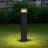 Lampioni Da Giardino-Ideal Lux Lampione da giardino boeing pt h070 nero led 14w 3000k