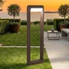 Lampioni Da Giardino-Fabas Luce Lampione da giardino corten moderno led orientabile 12w 3000k wild