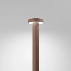 Lampioni Da Giardino-Perenz Illuminazione Lampione da giardino corten opaco led 12w 3000k h60 cm ip65