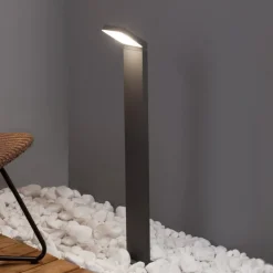 Lampioni Da Giardino-Selezionato da Mazzolaluce Lampione da giardino design minimale led 6w 3000k moderno