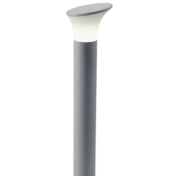 Lampioni Da Giardino-Selezionato da Mazzolaluce Lampione da giardino design moderno grigio 70cm ip44