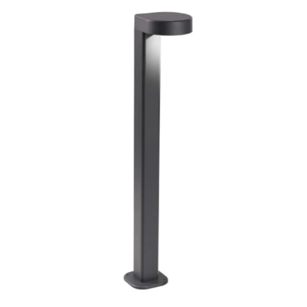 Lampioni Da Giardino-Gea Luce Lampione da giardino led 13w 4000k antracite ip65 h50 cm