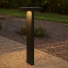 Lampioni Da Giardino-Selezionato da Mazzolaluce Lampione da giardino grigio moderno led 16w 3000k