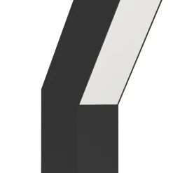 Lampioni Da Giardino-Selezionato da Mazzolaluce Lampione da giardino h79 cm nero led 3000k design moderno ip44