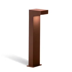 Lampioni Da Giardino-Selezionato da Mazzolaluce Lampione da giardino marrone corten led 13w 4000k ip65