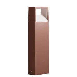 Lampioni Da Giardino-Gea Luce Lampione da giardino marrone corten moderno led 3000k 4000k 6500k ip54