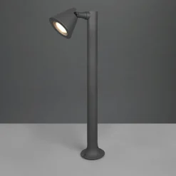 Lampioni Da Giardino-Selezionato da Mazzolaluce Lampione da giardino moderno luce orientabile antracite