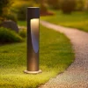 Lampioni Da Giardino-Selezionato da Mazzolaluce Lampione da giardino moderno cilindro grafite led 15w 3000k ip66