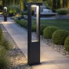 Lampioni Da Giardino-Perenz Illuminazione Lampione da giardino moderno ip65 antracite led 3000k