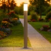 Lampioni Da Giardino-Selezionato da Mazzolaluce Lampione da giardino moderno tortora ip65