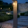 Lampioni Da Giardino-Top Light Lampione da giardino moderno antracite lugano