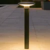 Lampioni Da Giardino-Selezionato da Mazzolaluce Lampione da giardino per esterno grigio grafite led 18w 4000k