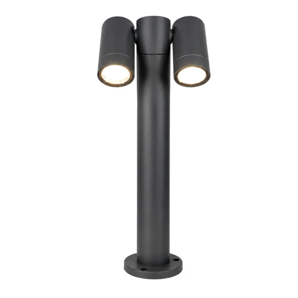 Lampioni Da Giardino-Top Light Lampione da giardino oslo due luci orientabili ip65