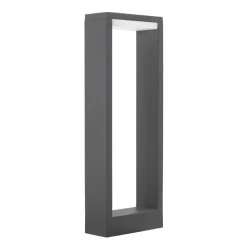 Lampioni Da Giardino-Selezionato da Mazzolaluce Lampione design moderno da giardino grigio led 7w 3000k